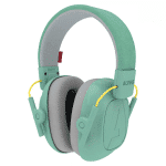 green sensory earmuffs