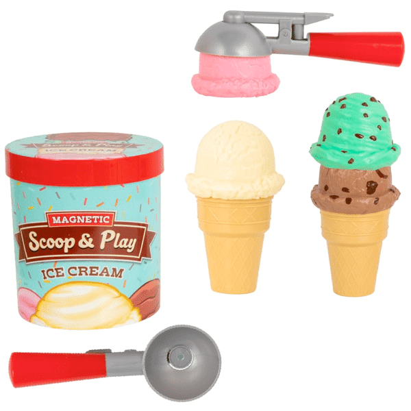 magnetic ice cream playset