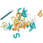 alphabet pushpeel letters
