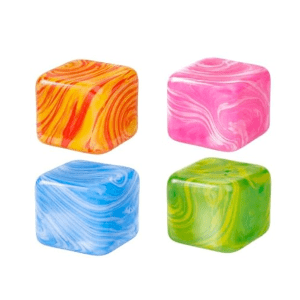 mini tie dye sugar stress cube
