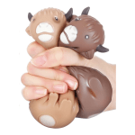 marshmallow cow squishy