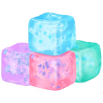 snowflake sugar stress cube