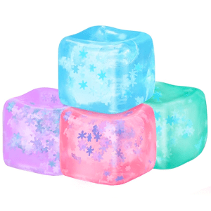 snowflake sugar stress cube