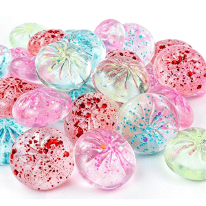 mini glitter dumpling