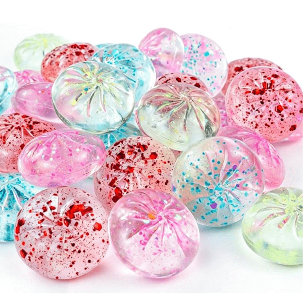 mini glitter dumpling