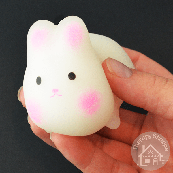 mini marshmallow rabbit squishy