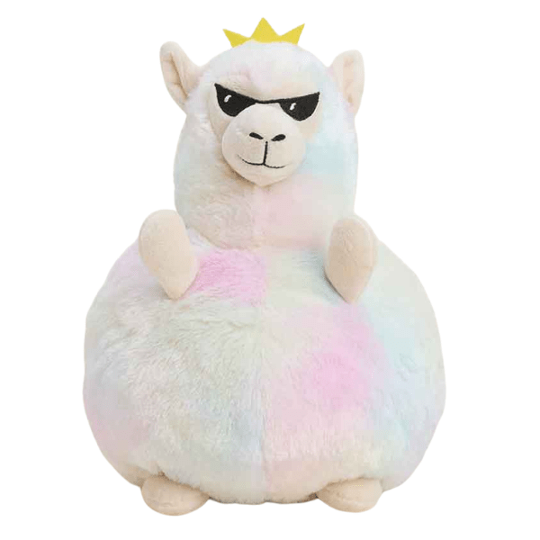 warmies rainbow llama