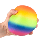 rainbow squeeze ball