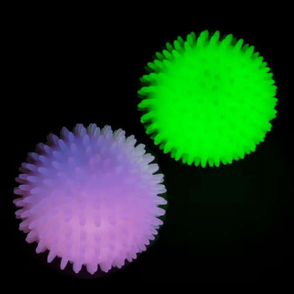 glow in the dark spiky balls