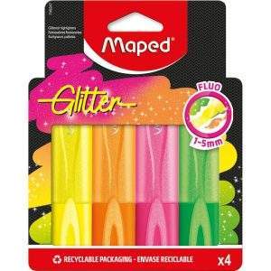 Super Sale Glitter Highlighter 4-pk