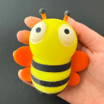 marshmallow bee squishy