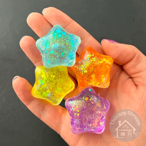 mini glitter star sugar squishers