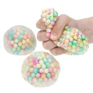 crunchy bead filled asmr balls