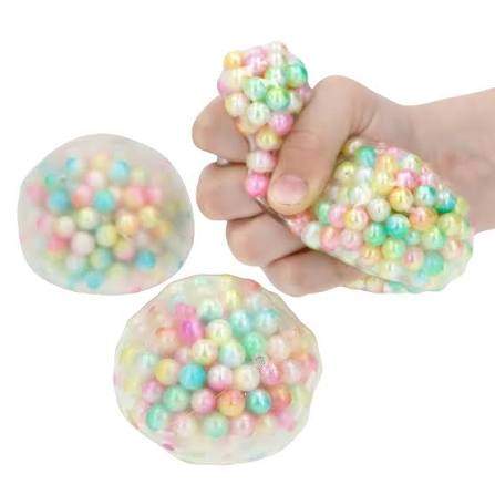 crunchy bead filled asmr balls