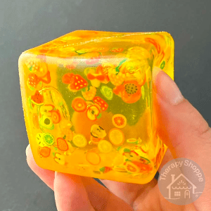fruit sugar stress cube