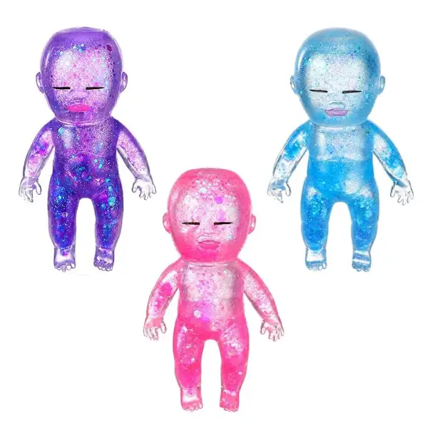 squishy glitter babies