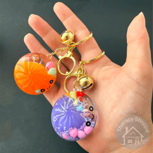mystery dumpling keychain