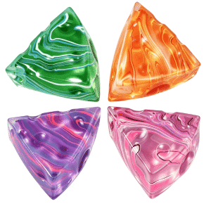 tie dye squishy cheese