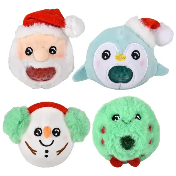 christmas plush bead ball