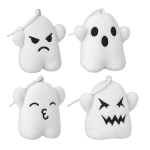 plush ghost squeeze ball
