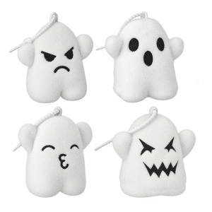 plush ghost squeeze ball