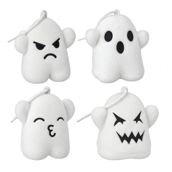 plush ghost squeeze ball