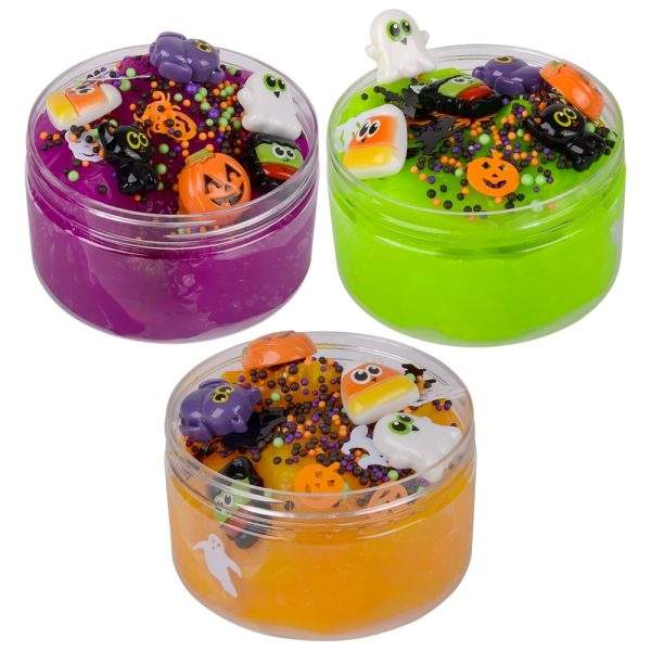 halloween mix in slime
