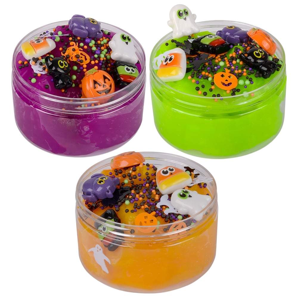 Halloween Mix-In Slime - Therapy Shoppe