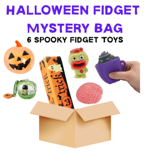 halloween fidget mystery bag
