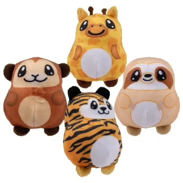 zoo animal plush sugar ball