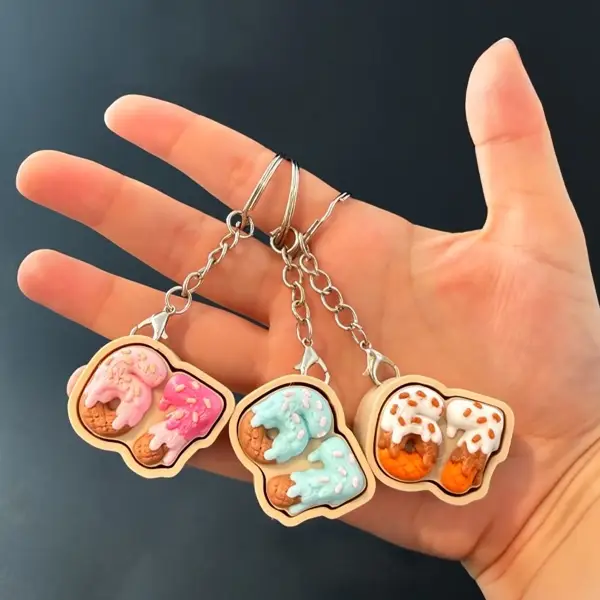 Six Seven Fidget Clicker Keychain