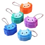 axolotl clicker keychain