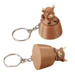 cow clicker keychain