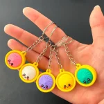 mini dumpling keychain