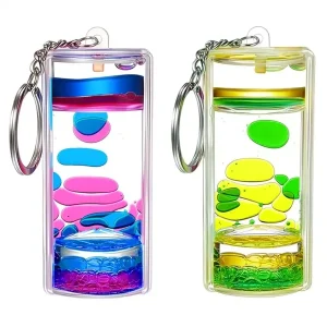 Liquid Gel Timer Keychain