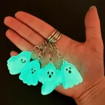 glowing ghost keychain