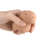 marshmallow crochet capybara