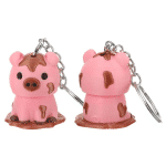 pig clicker keychain