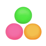Squish and Stretch Mini Yummy Balls 3-Pack
